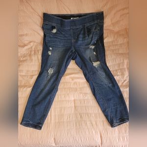 Old Navy ripped jeggins